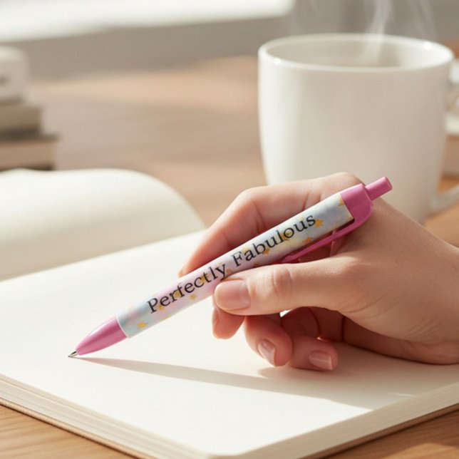 Inspirational Girly Pink Writing Pen (Creator Uploaded)