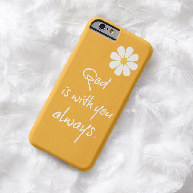 Inspirational God Quote Case-Mate iPhone Case (In Situ)