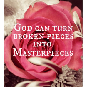 Inspirational God Quote Masterpiece Poster