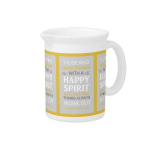 inspirational gordon b hinckley lds quote drink pitcher