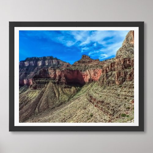 Inspirational Grand Canyon National Park Cliffs Framed Art