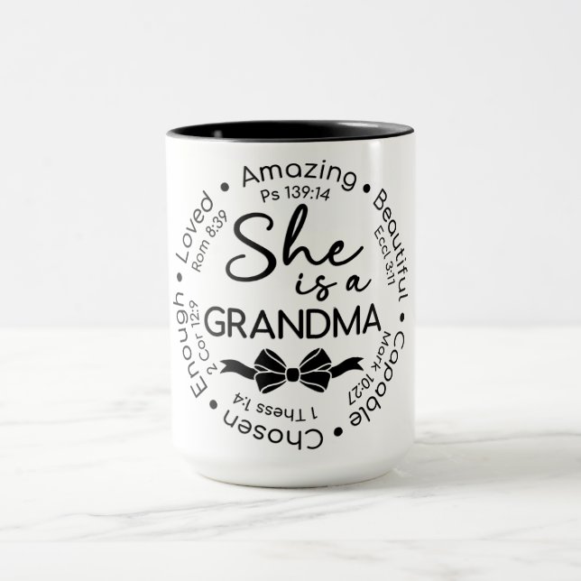 Inspirational Grandma Mug (Center)