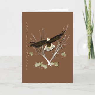 Inspirational greeting card with scripture