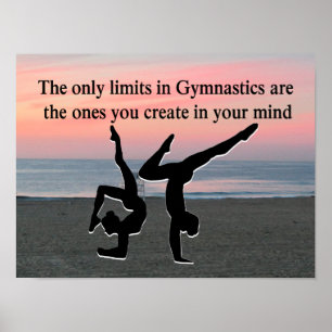 INSPIRATIONAL GYMNAST POSTER
