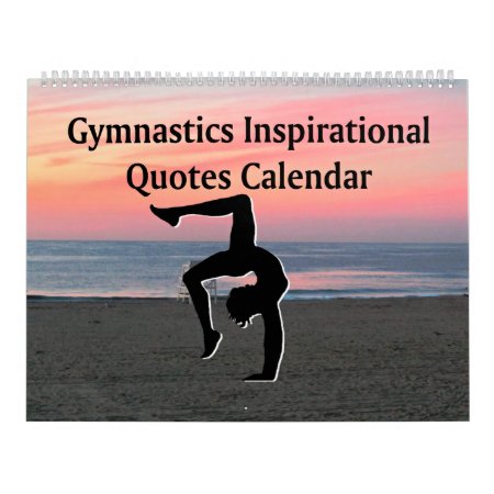 Inspirational Gymnastics Calendar
