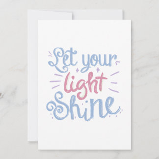 Inspirational Hand-Lettered Design Invitation