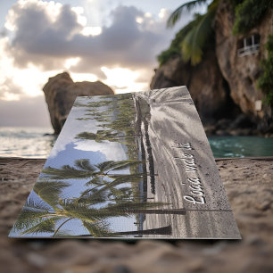 Inspirational Hawaiian Beach Peaceful Kona Coast Yoga Mat