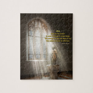 Inspirational - Heavenly Father - Senrenity Prayer Jigsaw Puzzle