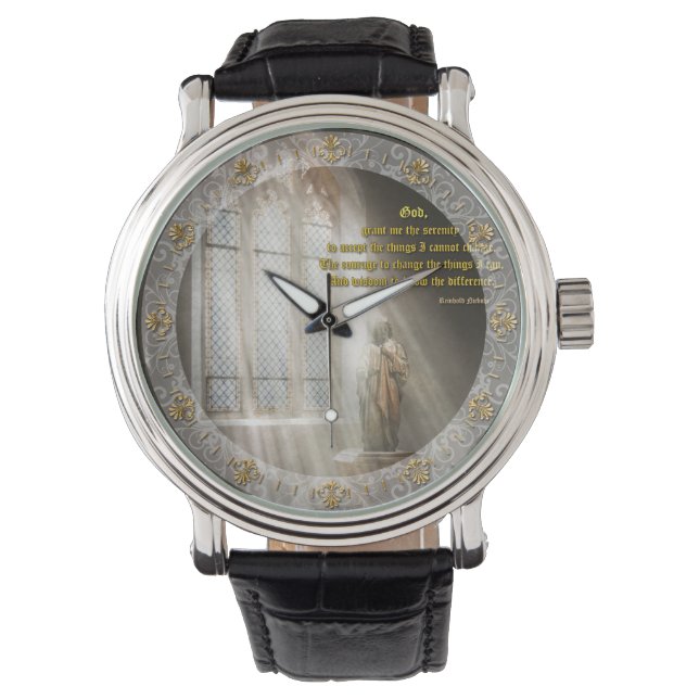 Inspirational - Heavenly Father - Senrenity Prayer Watch (Front)