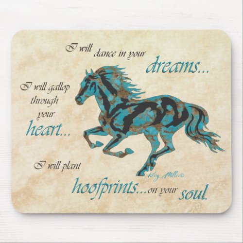 Inspirational Horse Mouse Pad