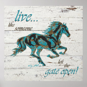 Inspirational Horse Poster