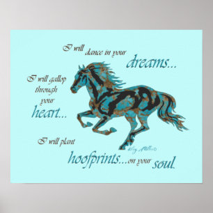 Inspirational Horse Poster