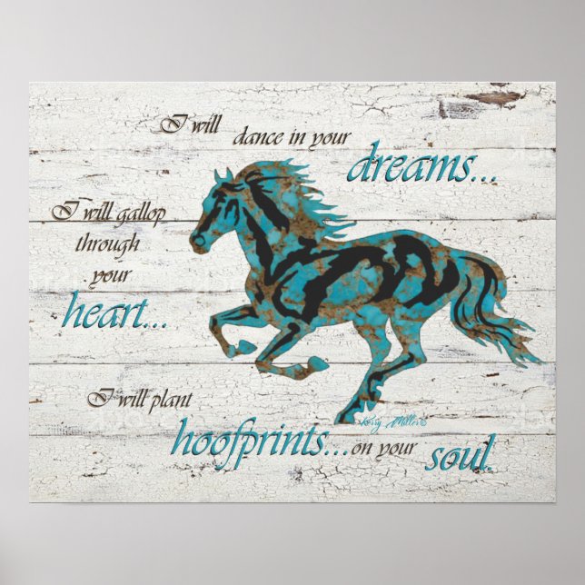 Inspirational Horse Poster (Front)