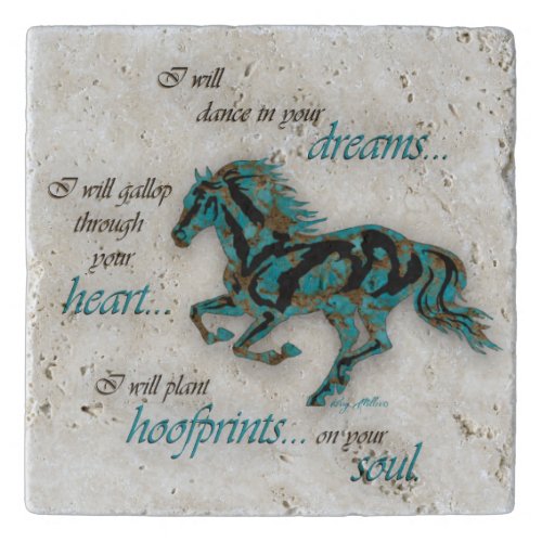 Inspirational Horse Trivet