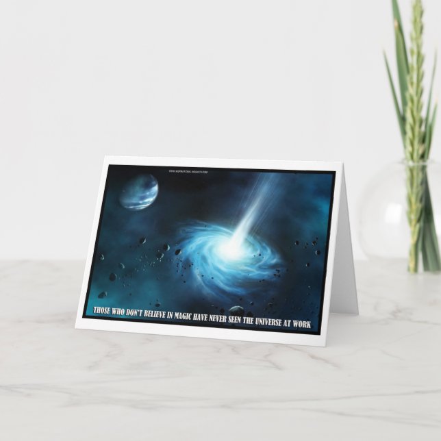 Inspirational Insights Greeting Card (Front)