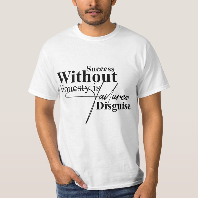 Inspirational Integrity Typography Tee (Front)