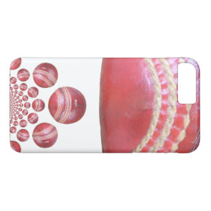 Inspirational International Red Cricket Ball Desig iPhone 8 Plus/7 Plus Case