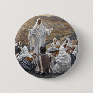 Inspirational Jesus Bible Faith Hope Love Pinback Button