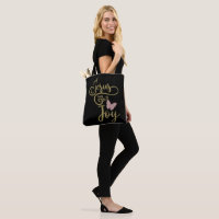 Faith Over Fear Modern Christian Tote Bag, Zazzle