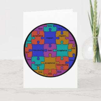 INSPIRATIONAL JIGSAW PUZZLE QUOTE CARD