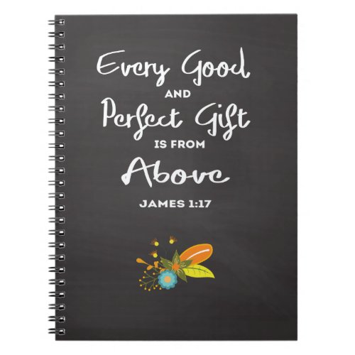 Inspirational Journal Every Good and Perfect Gift