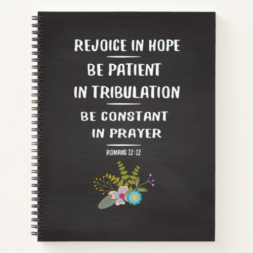 Inspirational Journal Rejoice in Hope