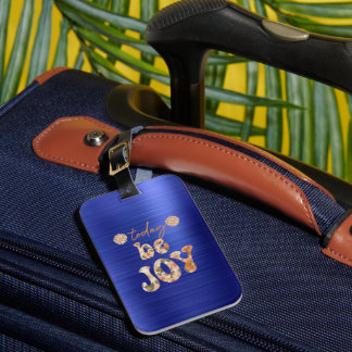 Inspirational Joy Affirmation Luggage Tag