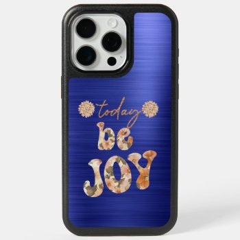 Inspirational Joy Affirmation Iphone 15 Pro Max Case by QuoteLife at Zazzle