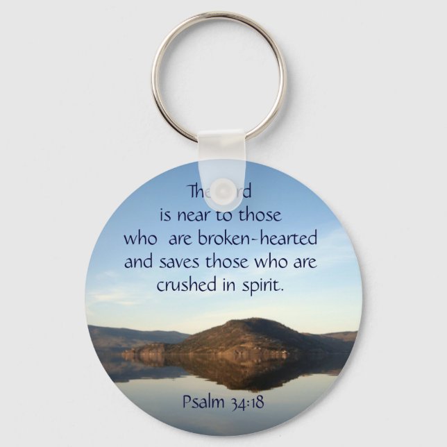 Inspirational Key Chain for those who need comfort (Front)