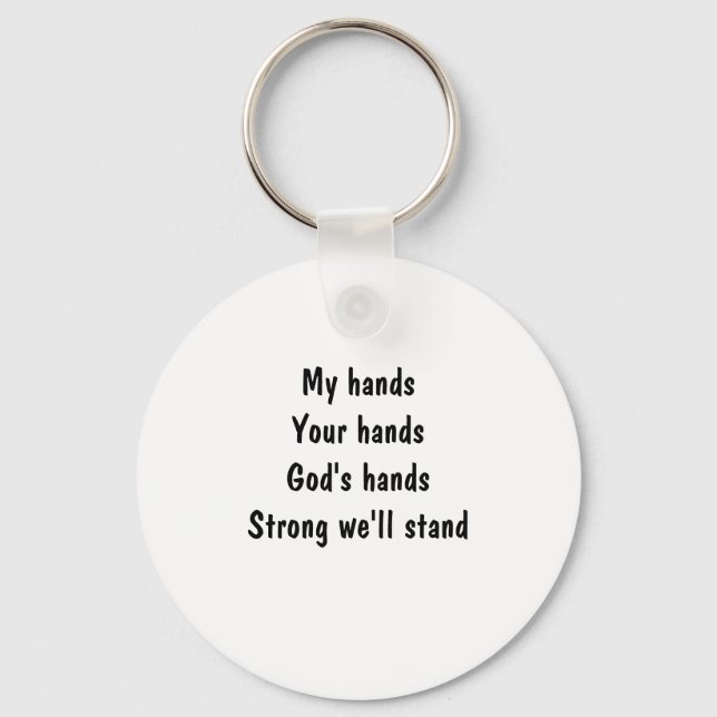 inspirational keychain (Front)