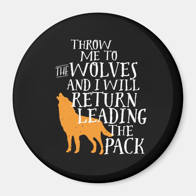 Inspirational Leadership Quote Strong Leaders Magnet (Front)