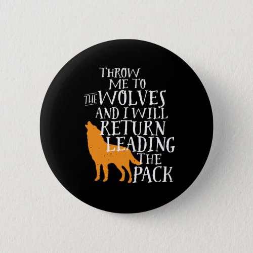 Inspirational Leadership Quote Strong Leaders Pinback Button