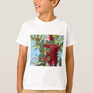 Inspirational Lean On Me Floral Skyward Art Print T-Shirt