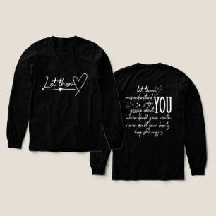 Inspirational Let Them Tri-Blend Shirt
