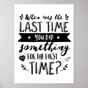 Inspirational Life and Travel Quote Poster