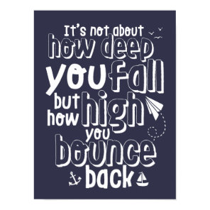 Inspirational Life Quote Poster Move On