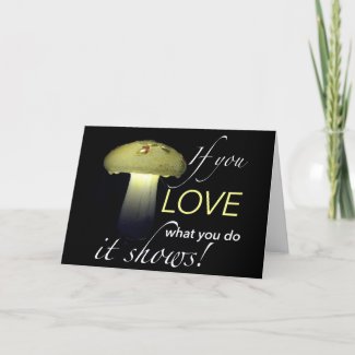 Inspirational Life Quote Typography Mushroom