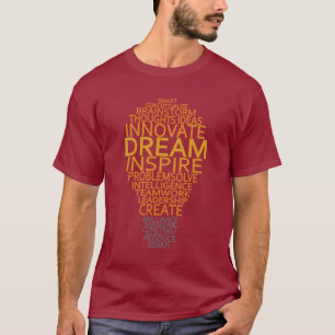 Inspirational Light Bulb shirts -. choose style