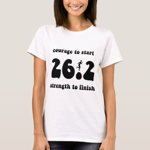 Inspirational marathon T_Shirt