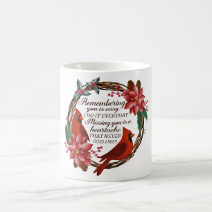 Inspirational/Memorial Cardinal Sublimation Coffee Mug