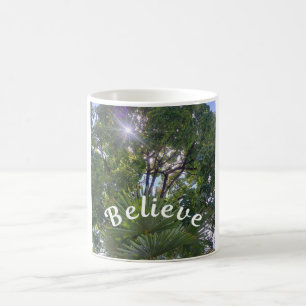 Inspirational message: "Believe" Coffee Mug