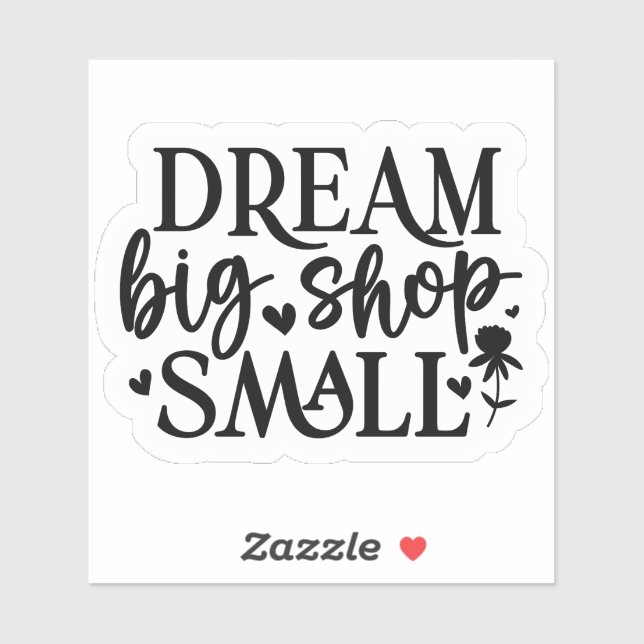 Inspirational Message for Small Business Packaging Sticker (Sheet)