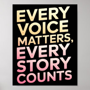 Inspirational Message In Gradient Text Sticker  Poster