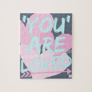 Inspirational message jigsaw..Cute gift..Loved Jigsaw Puzzle