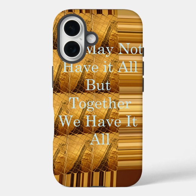 Inspirational Message with African Wildlife Design Case-Mate iPhone Case (Back)