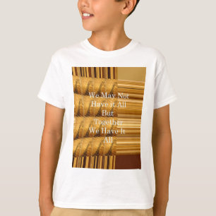 Inspirational Message with African Wildlife Design T-Shirt