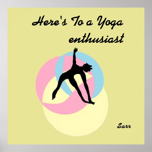 Inspirational & Mindful Poster Yoga
