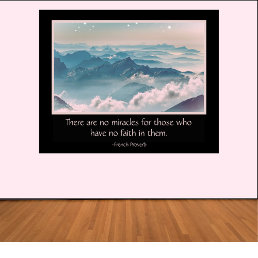 Inspirational, Miracle Quote Poster