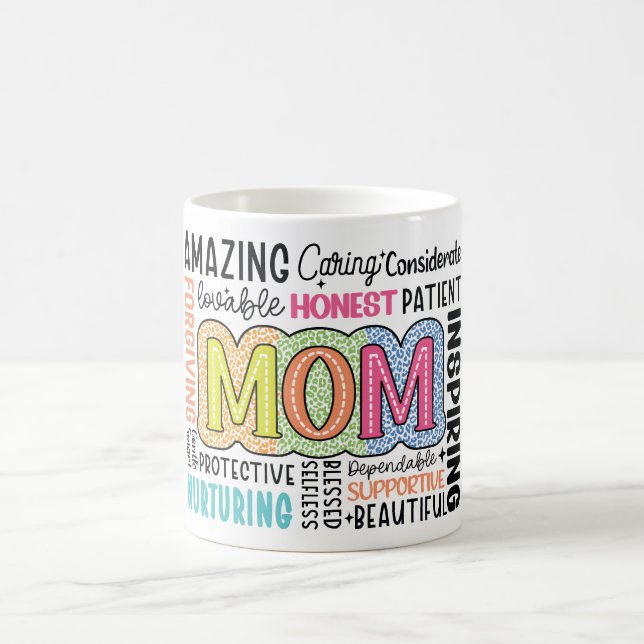 Inspirational Mom Life Coffee Mug (Center)