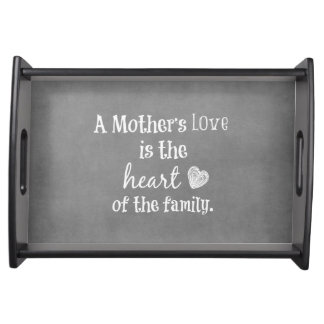 Inspirational Mom Quote Serving Tray